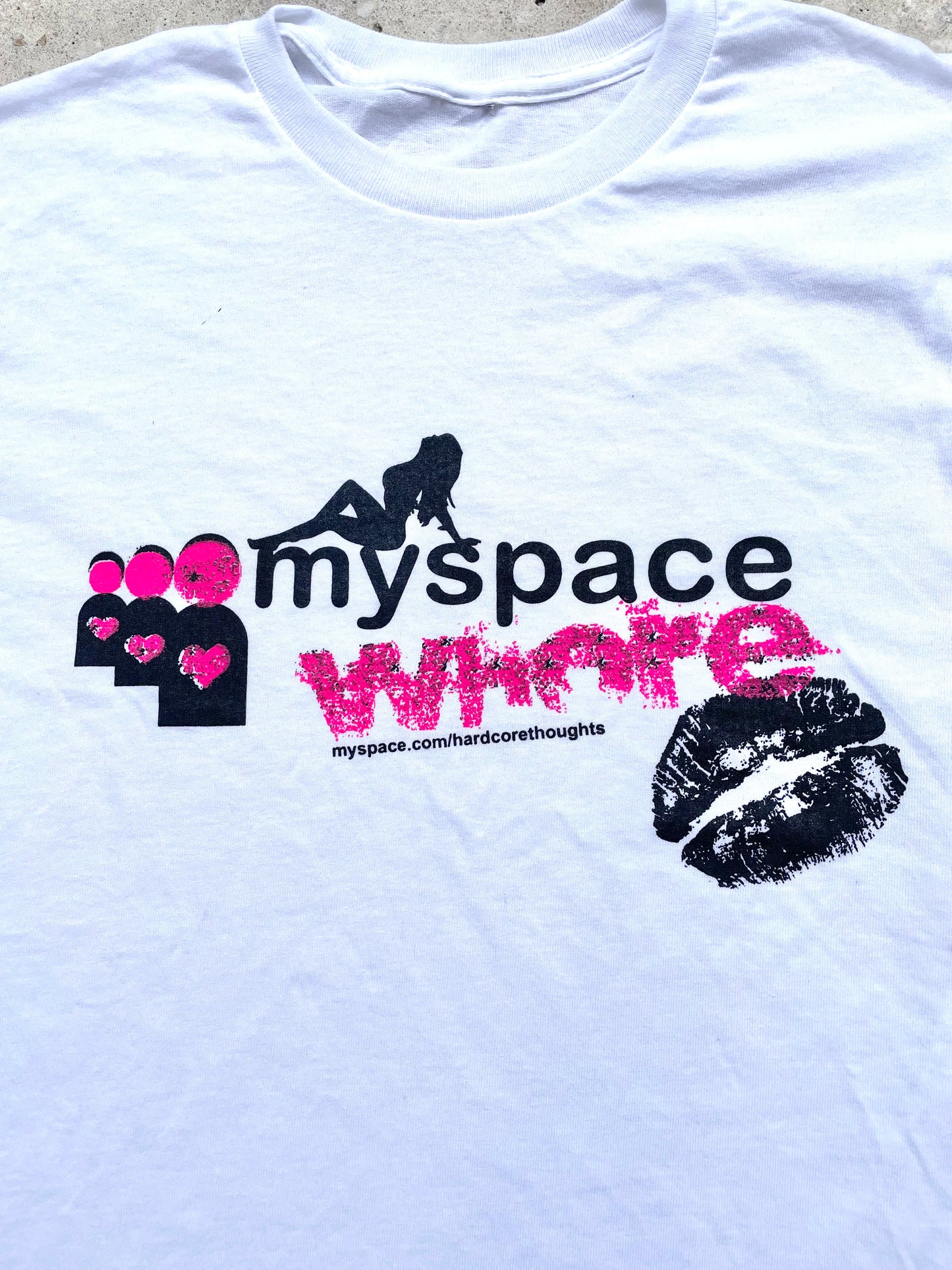 MYSPACE WHORE SHIRT