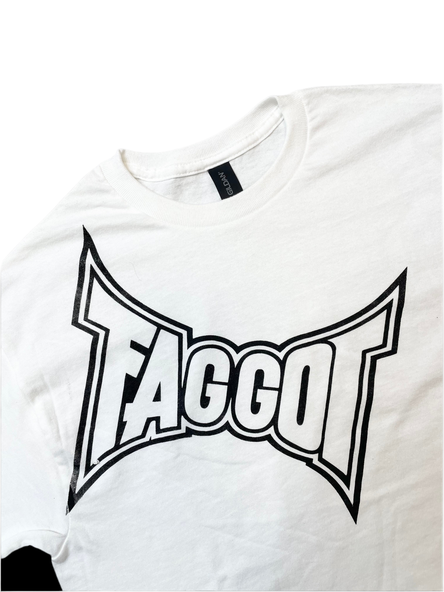 FAGGOT SHIRT (WHITE)