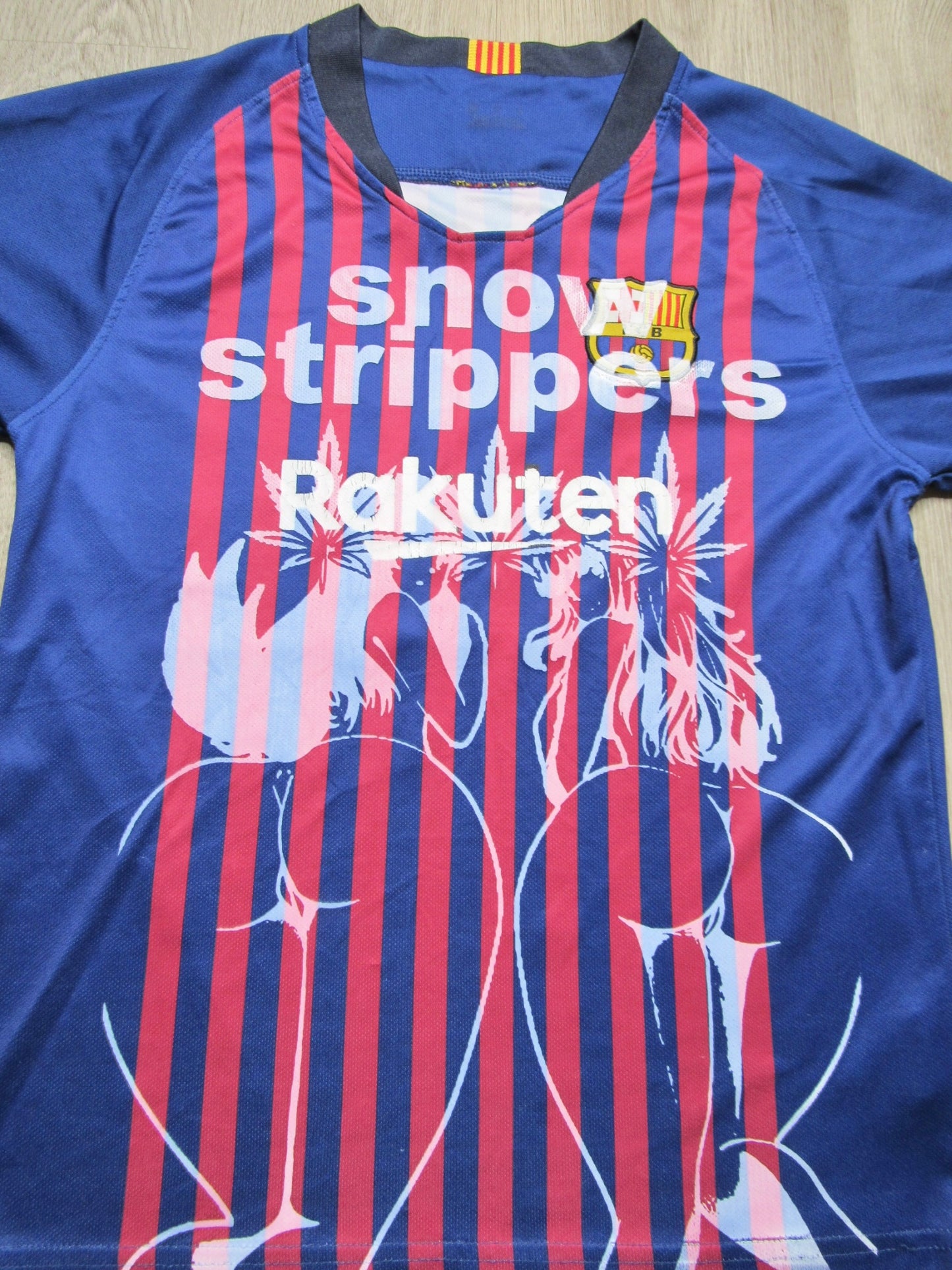 SNOW STRIPPERS SOCCER JERSEY M