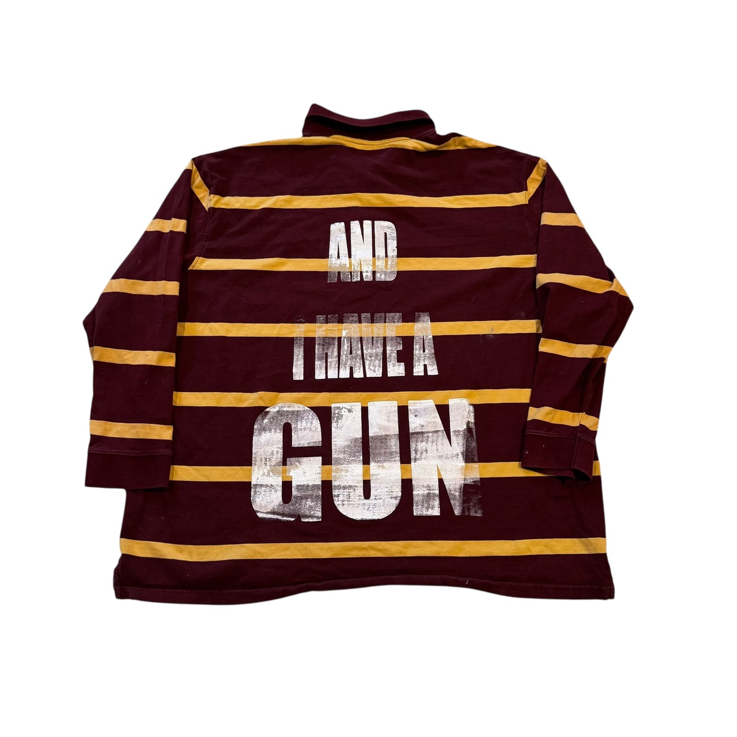 Fat Retard Faggot And I Have A Gun 1/1| T-Shirt (XXXL) HARDCORE THOUGHTS X JUNA COLLAB