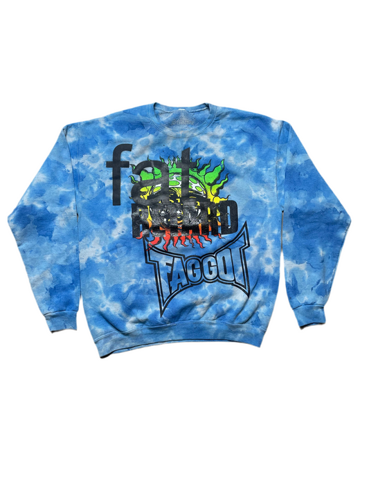 Fat Retard Faggot And I Have A Gun 1/1| Sweater (LARGE) HARDCORE THOUGHTS X JUNA COLLAB