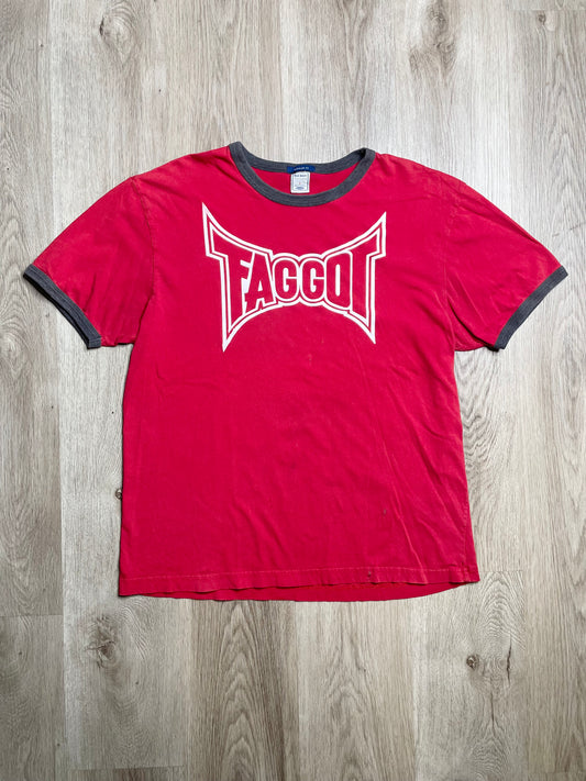 Y2K FAGGOT SHIRT L