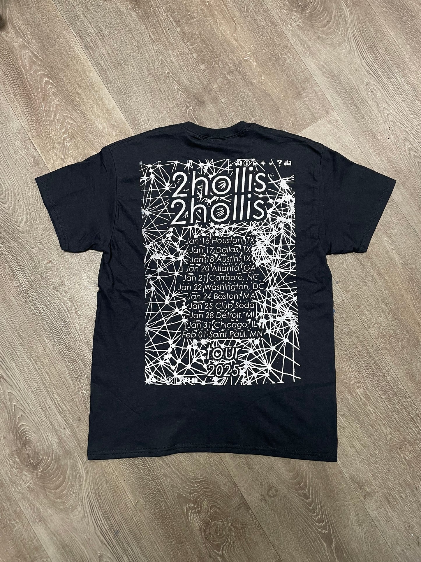 2HOLLIS TOUR SHIRT (LIMITED)