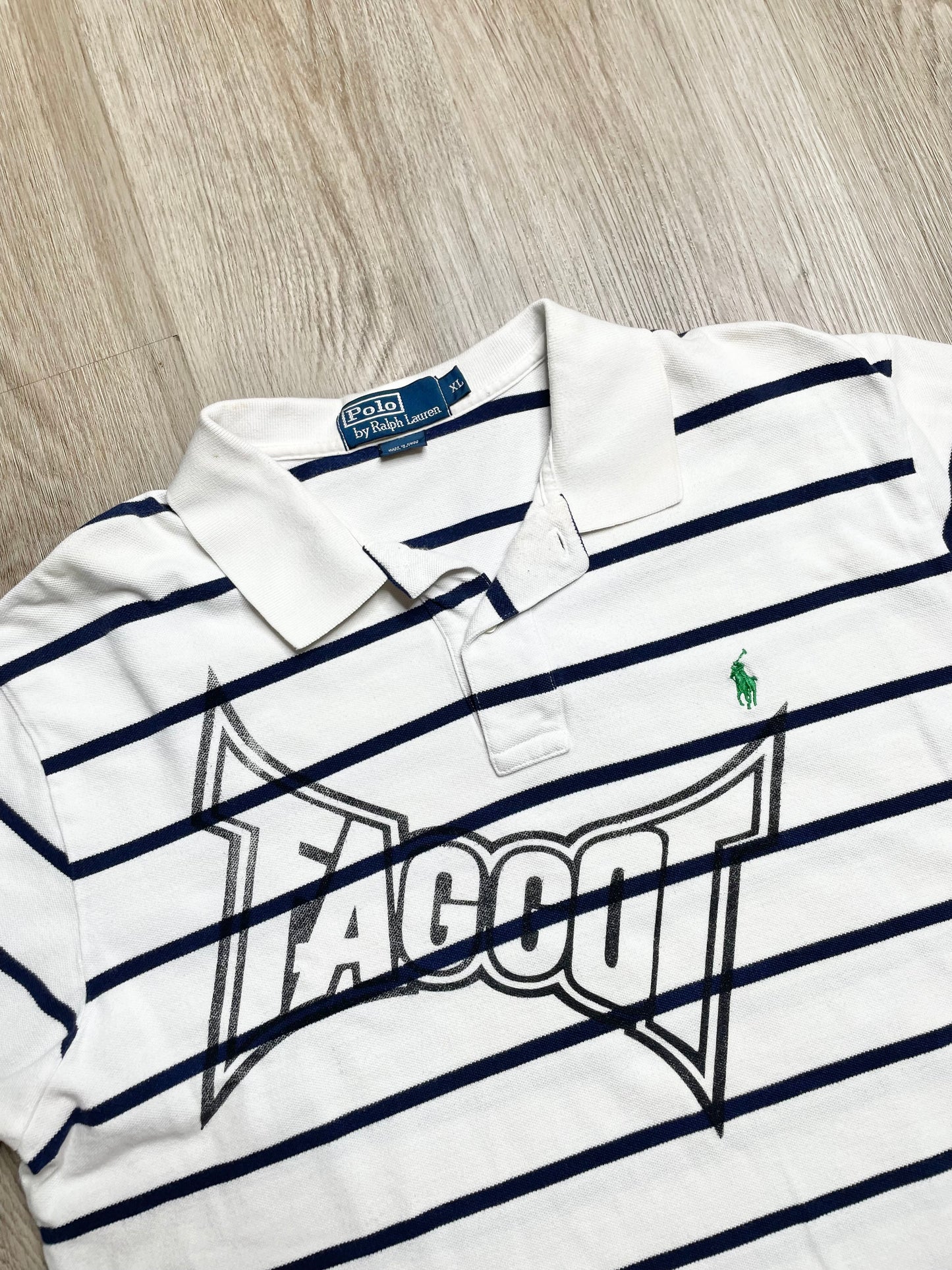 Y2K FAGGOT POLO XL