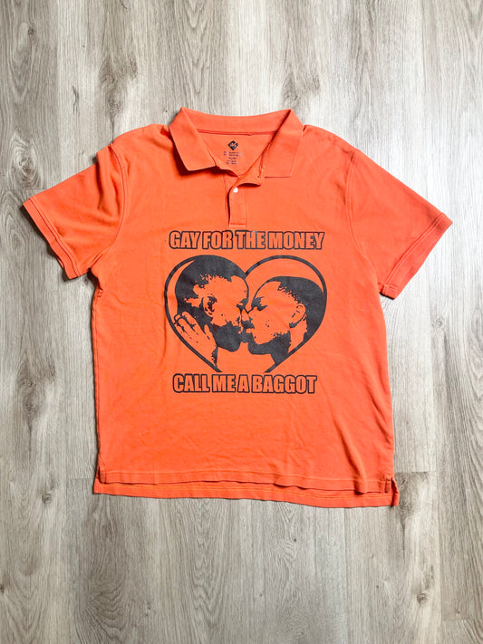 BAGGOT Y2K CUSTOM POLO XL