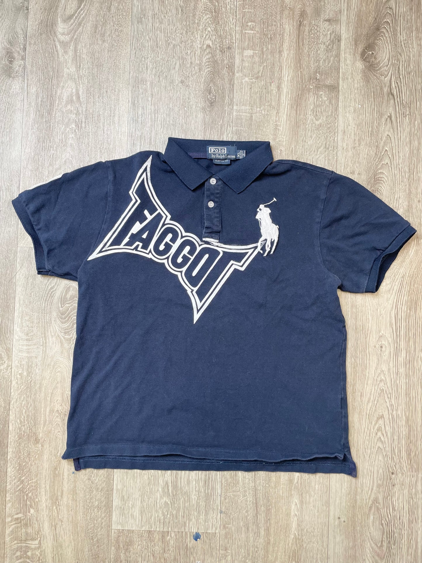 Y2K FAGGOT POLO MEDIUM