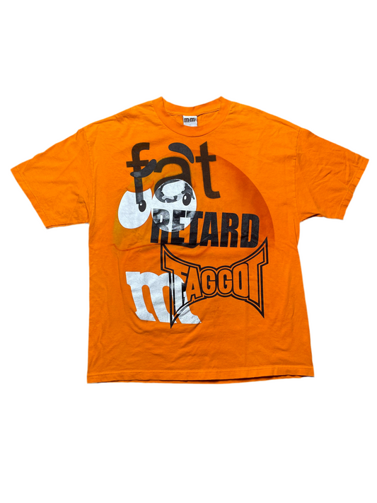 Fat Retard Faggot And I Have A Gun 1/1| T-Shirt (XL) HARDCORE THOUGHTS X JUNA COLLAB
