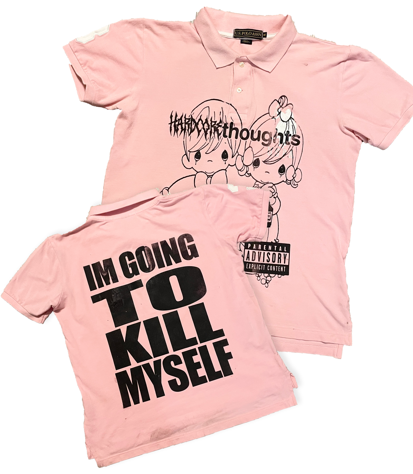 HARDCORE KILL MYSELF POLO